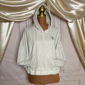 White Hoodie with Logo